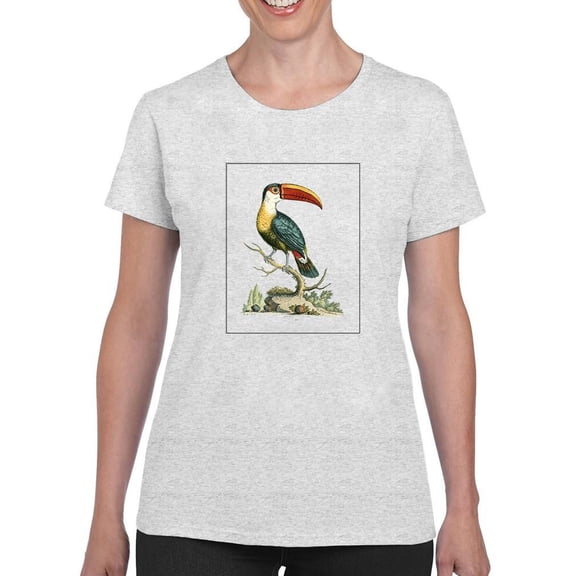 The Bill Bird T-Shirt Women -Sydenham Edwards Designs, Female XX-Large