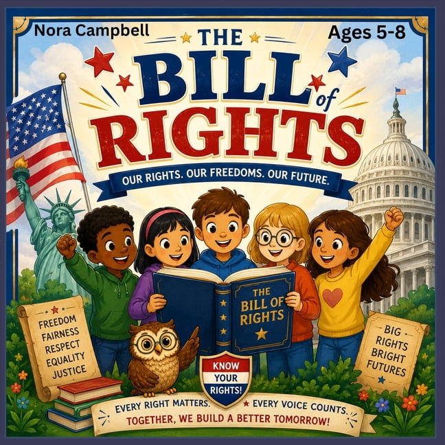The Bill Of Rights: Our Rights, Our Freedoms, Our Future: A Fun & Easy Introduction to America's Freedoms Ages 5-8, (Paperback)