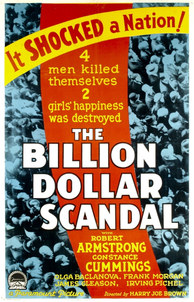 The Billion Dollar Scandal Canvas Art - (24 x 36)