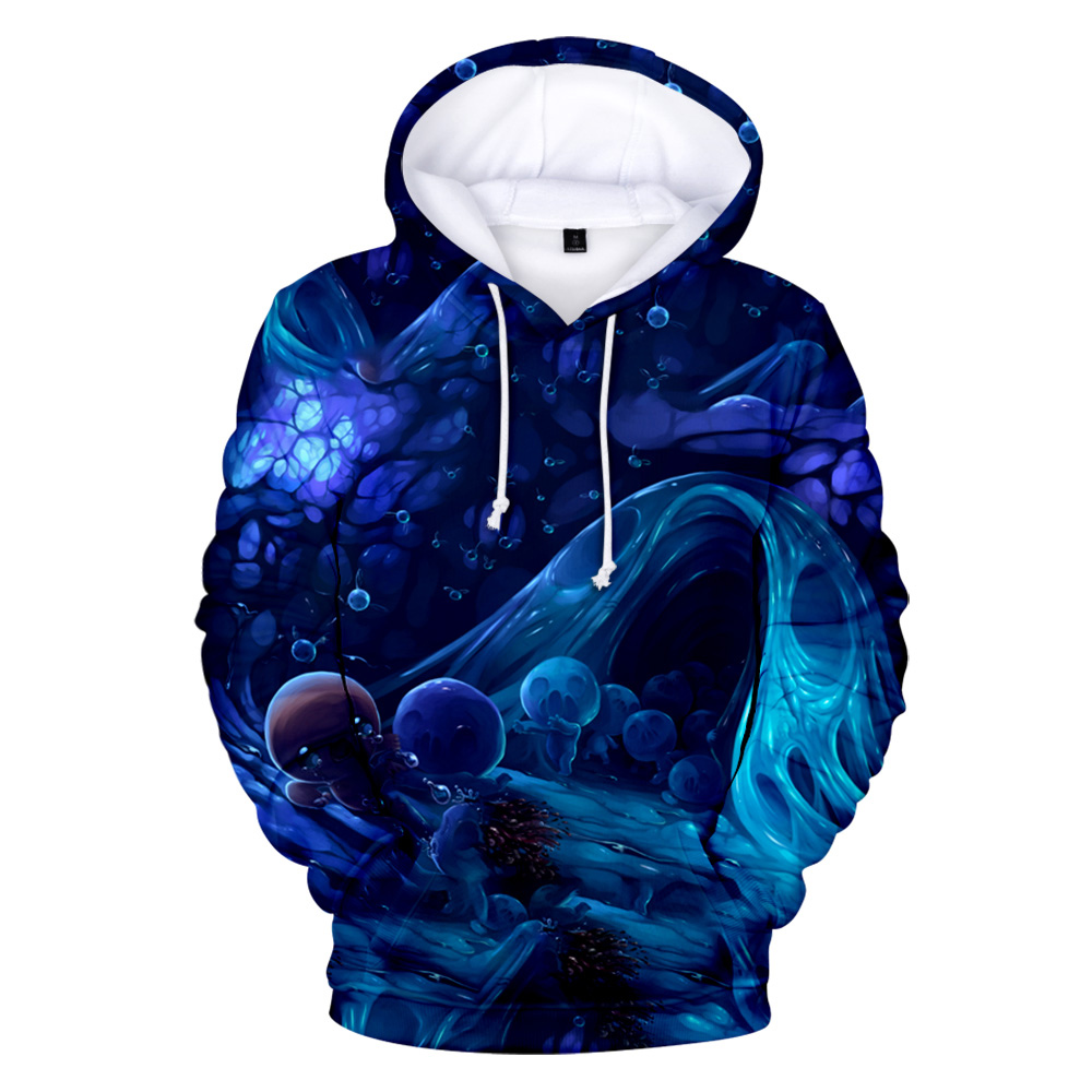 The Binding of Isaac Merch Hoodies New Logo Women/Men Winter Hooded Sweatshirt Long Sleeve