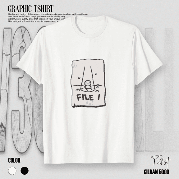 The Binding of Isaac Retro Game Art Fan Tribute Dark Style Unisex T-Shirt, up to size 5XL