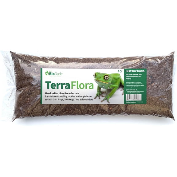 The Bio Dude Terra Flora 6 qt Bioactive Substrate for Amphibians