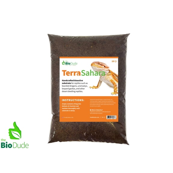 The Bio Dude Terra Sahara 18 qt Bioactive Substrate for Reptiles