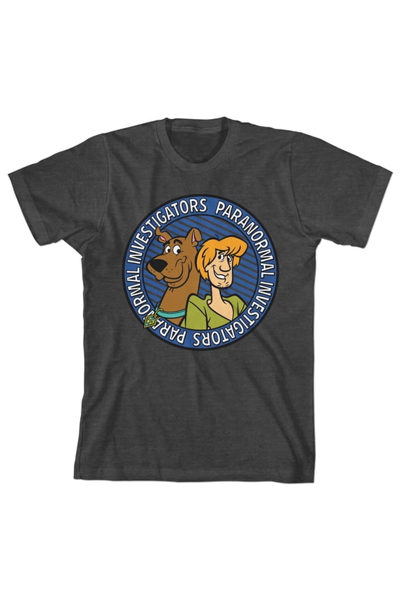 The Biorld Scooby Doo Paranormal Investigators Boys Tee - XL