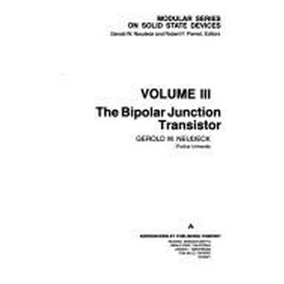 Pre-Owned Modular Series on Solid State Devices: Bipolar Junction Transistor (Paperback) 0201053225 9780201053227