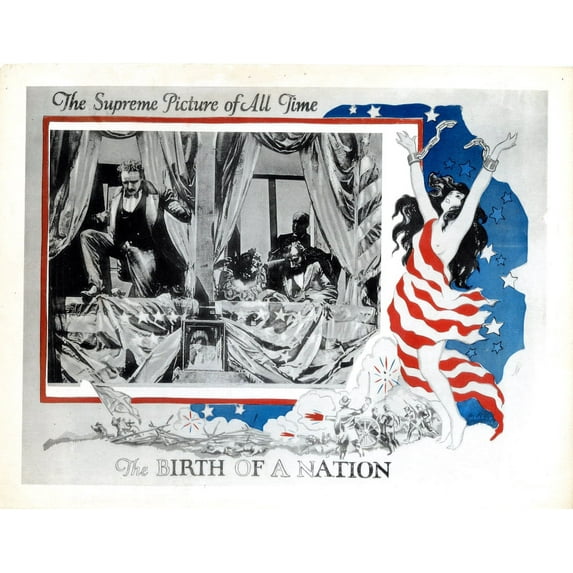 The Birth Of A Nation Movie Poster Masterprint (14 x 11)