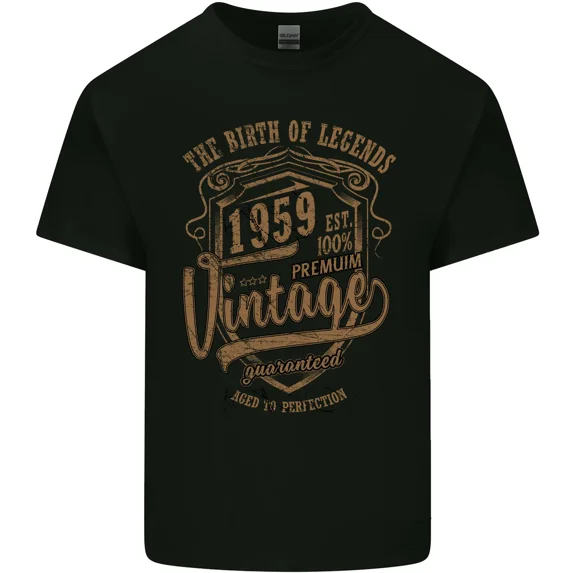 The Birth Of Legends 66th Birthday Made In 1959 Funny Unisex T-Shirt