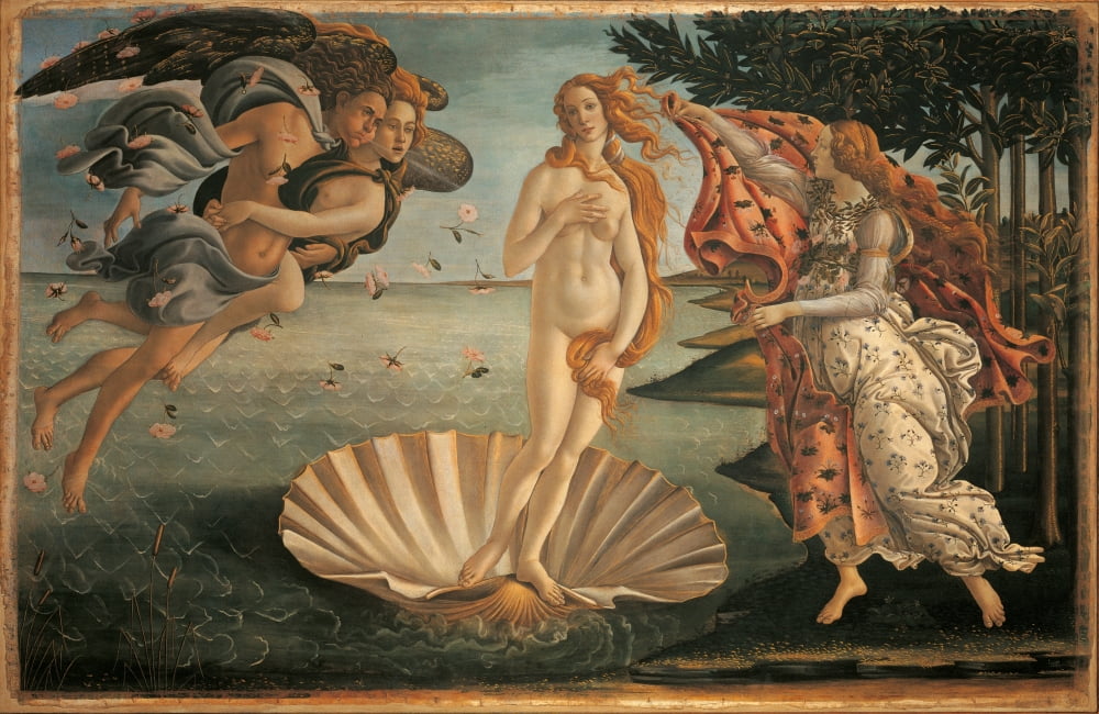 The Birth Of Venus Canvas Art -  (24 x 18)
