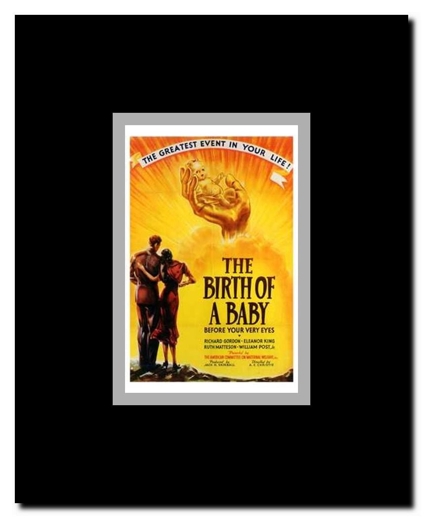 The Birth of a Baby Framed Movie Poster