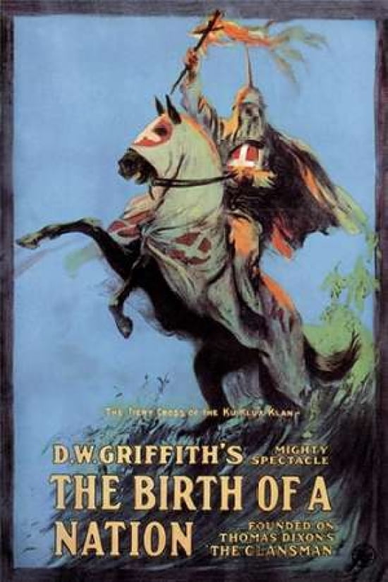 The Birth of a Nation 1915 Canvas Art - Unknown (12 x 18)