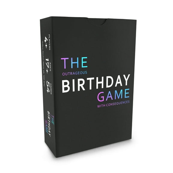 The Birthday Card Game | Adult Games, Party Games | Birthday Gifts for Women & Men, Gift Ideas for Him or Her