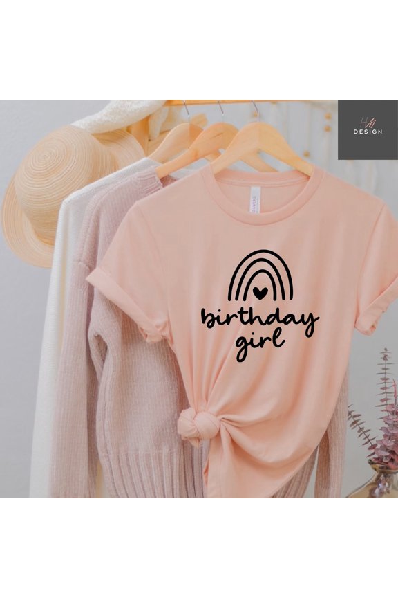 The Birthday Girl Shirt, Birthday Party Girl Shirt, Birthday Girl Shirt, Youth Birthday Gi
