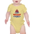 thumbnail image 1 of The Birthday Of America Bodysuit Infant -Image by Shutterstock,  24 Months, 1 of 4