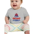 thumbnail image 1 of The Birthday Of America T-Shirt Infant -Image by Shutterstock,  12 Months, 1 of 4