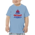 thumbnail image 1 of The Birthday Of America T-Shirt Toddler -Image by Shutterstock,  2 Toddler, 1 of 4