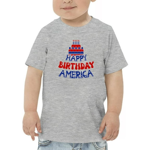 The Birthday Of America T-Shirt Toddler -Image by Shutterstock, 2 Toddler
