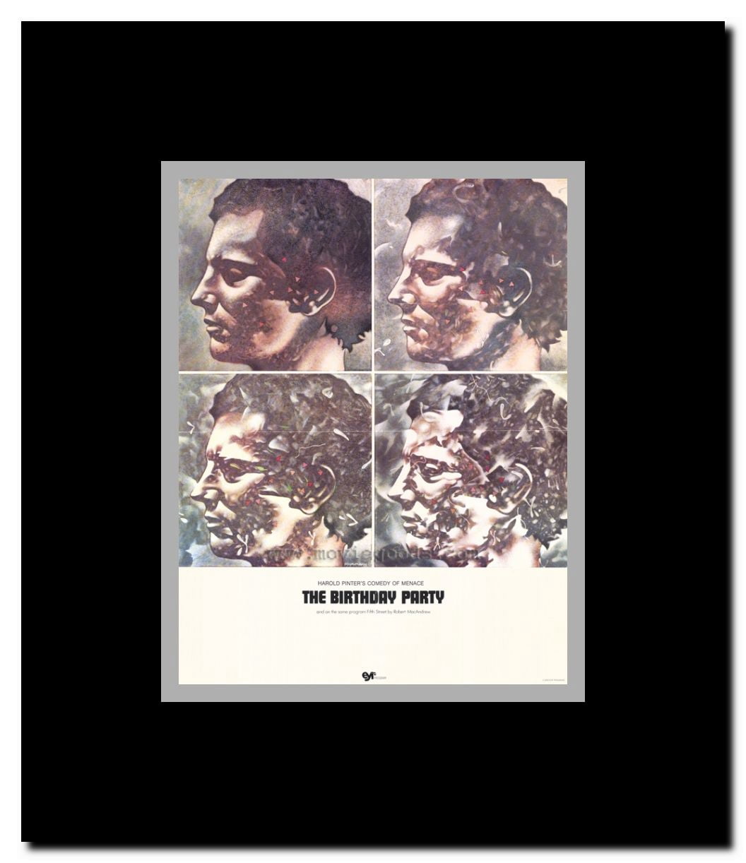 The Birthday Party Framed Movie Poster