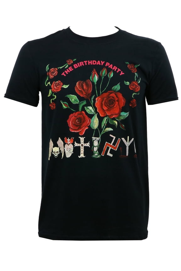 The Birthday Party Men's Mutiny! Slim Fit T-Shirt Black S