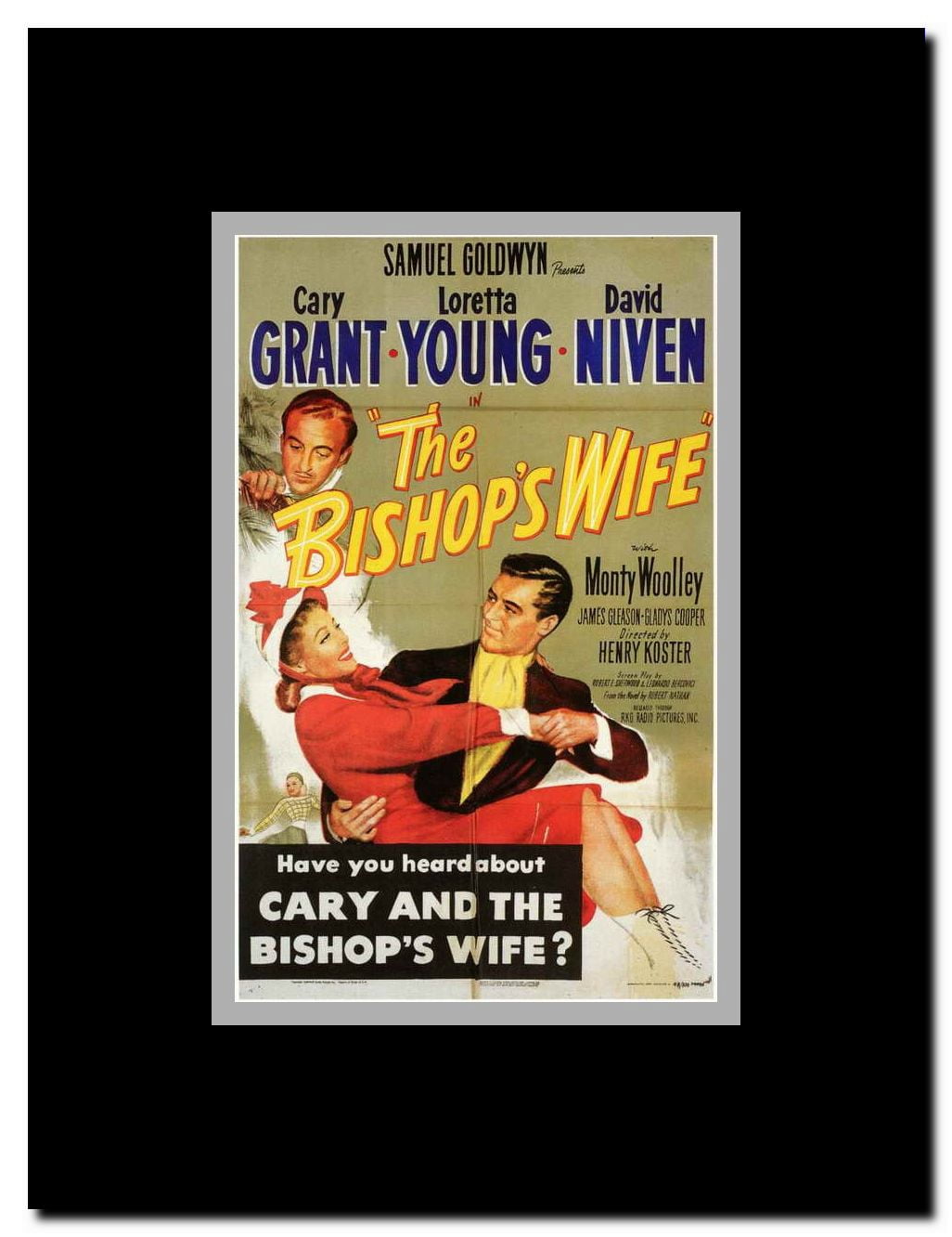 The Bishop's Wife Framed Movie Poster