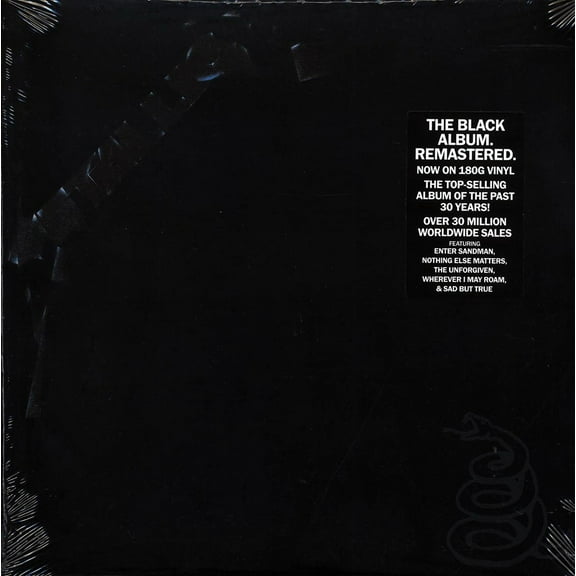 The Black Album Metallica (Vinyl Record)