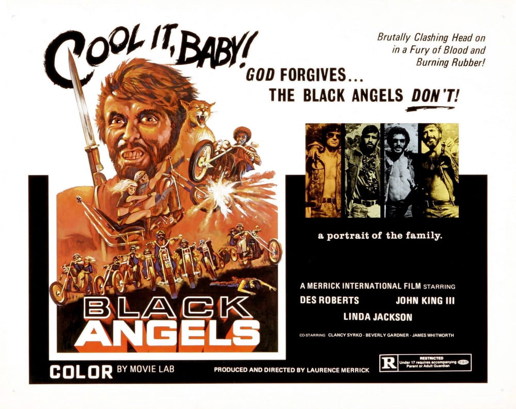 The Black Angels Canvas Art - (28 x 22)