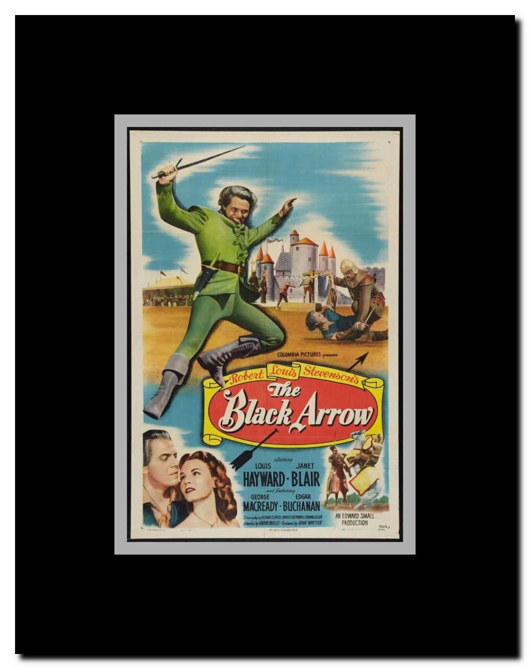 The Black Arrow Framed Movie Poster