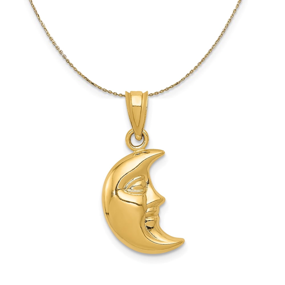 Thin Crescent Moon Necklace - Sarah O.
