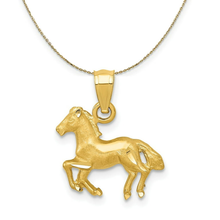 Kicking Galloping Horse Charm Sterling Silver Kicking Galloping Horse Charm Sterling Silver
