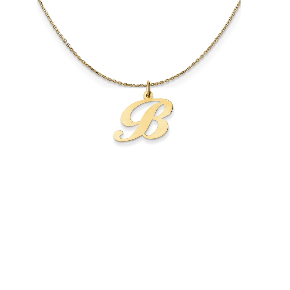 Small letter online b necklace