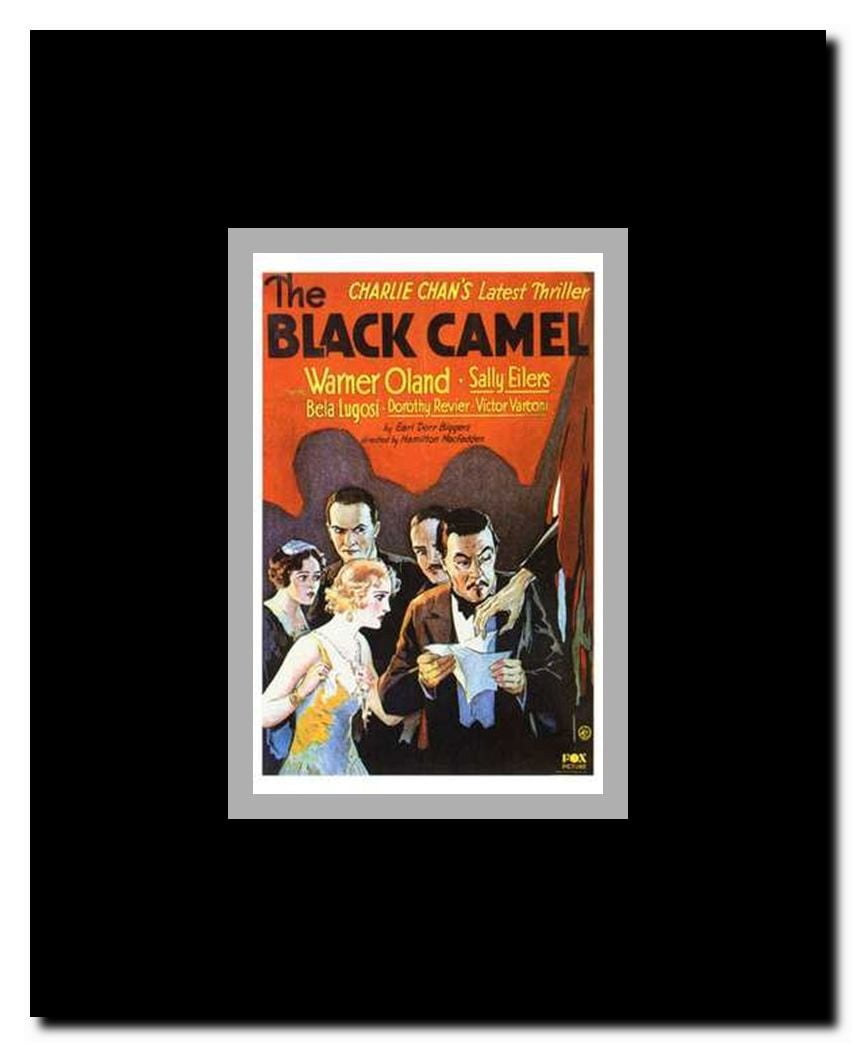 The Black Camel Framed Movie Poster