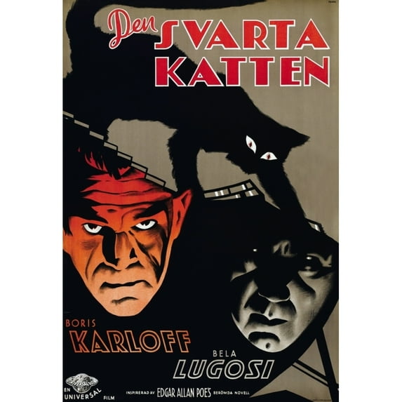 The Black Cat Movie Poster Masterprint