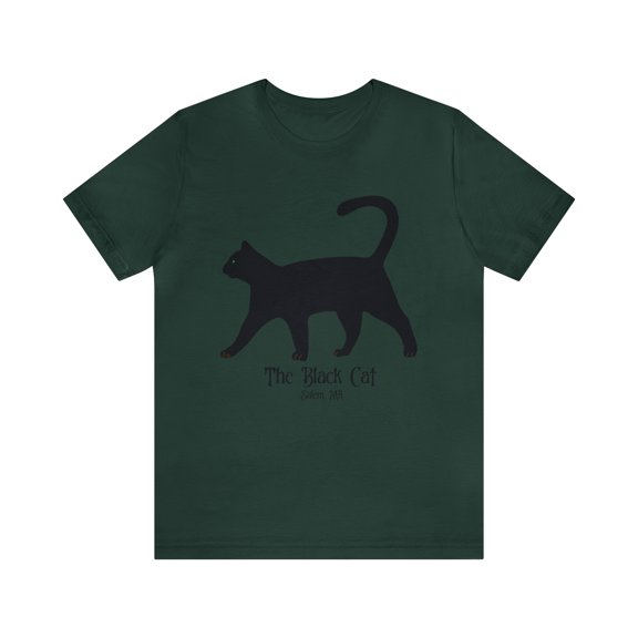 The Black Cat Unisex Jersey Short Sleeve Tee