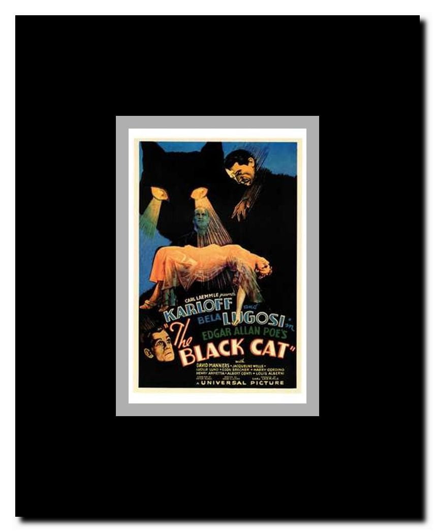 The Black Cat c.1934 Framed Movie Poster