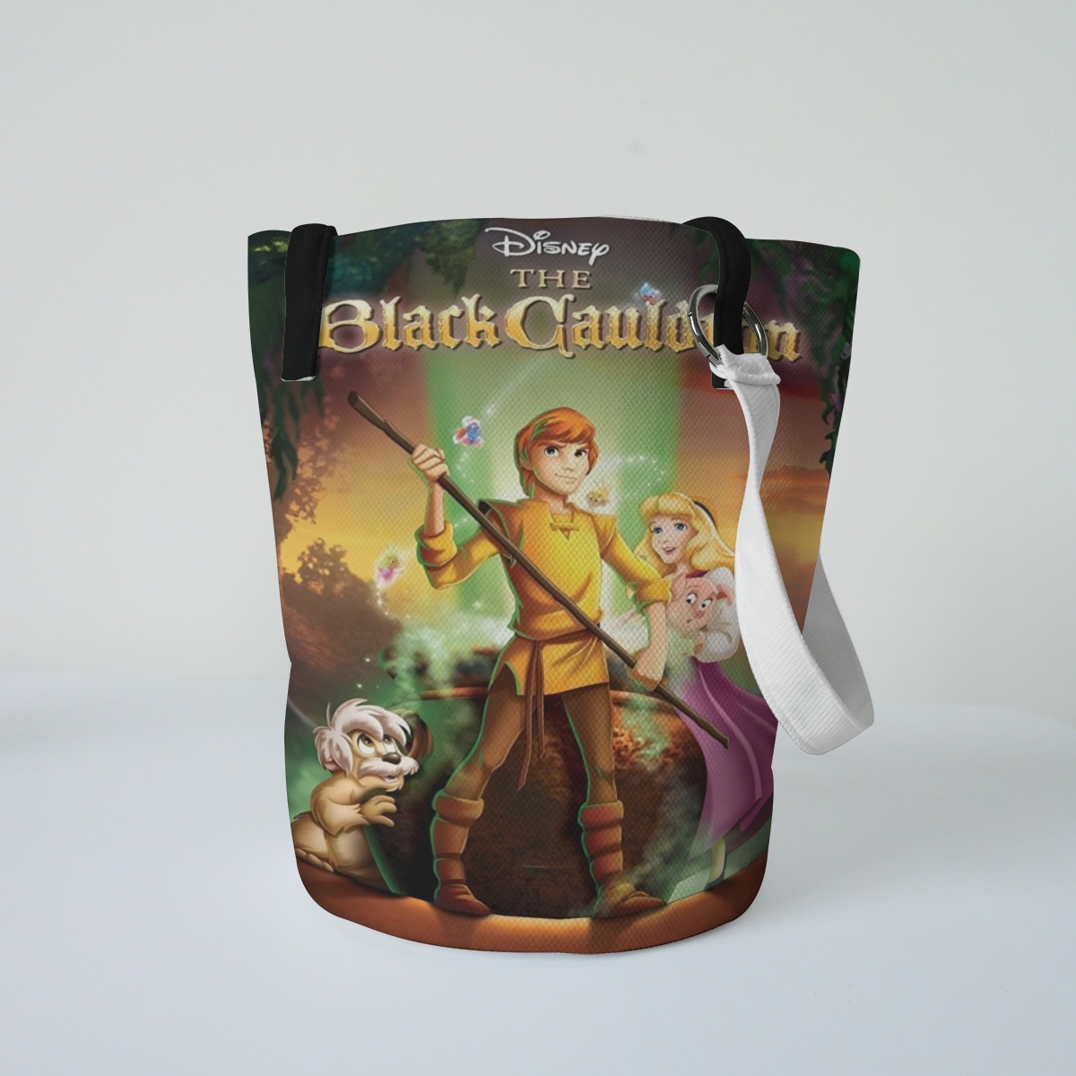 The Black Cauldron spaghetti strap bucket bag,grab this bucket and go ...
