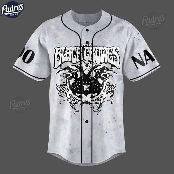 The Black Crowes Band Custom Baseball Jersey Shirt