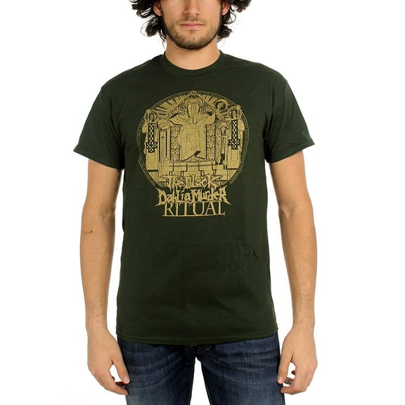 The Black Dahlia Murder Men's Ritual Stamp T-Shirt Green Small | Officially Licensed Merchandise