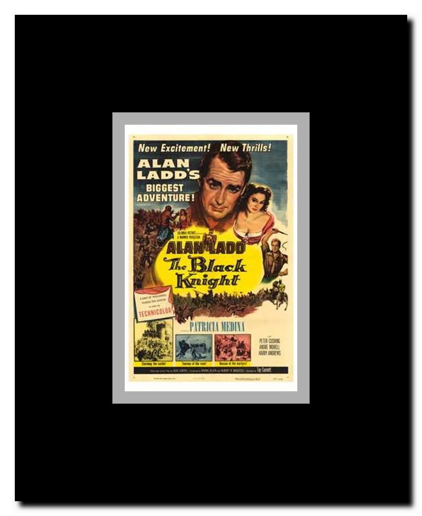 The Black Knight Framed Movie Poster