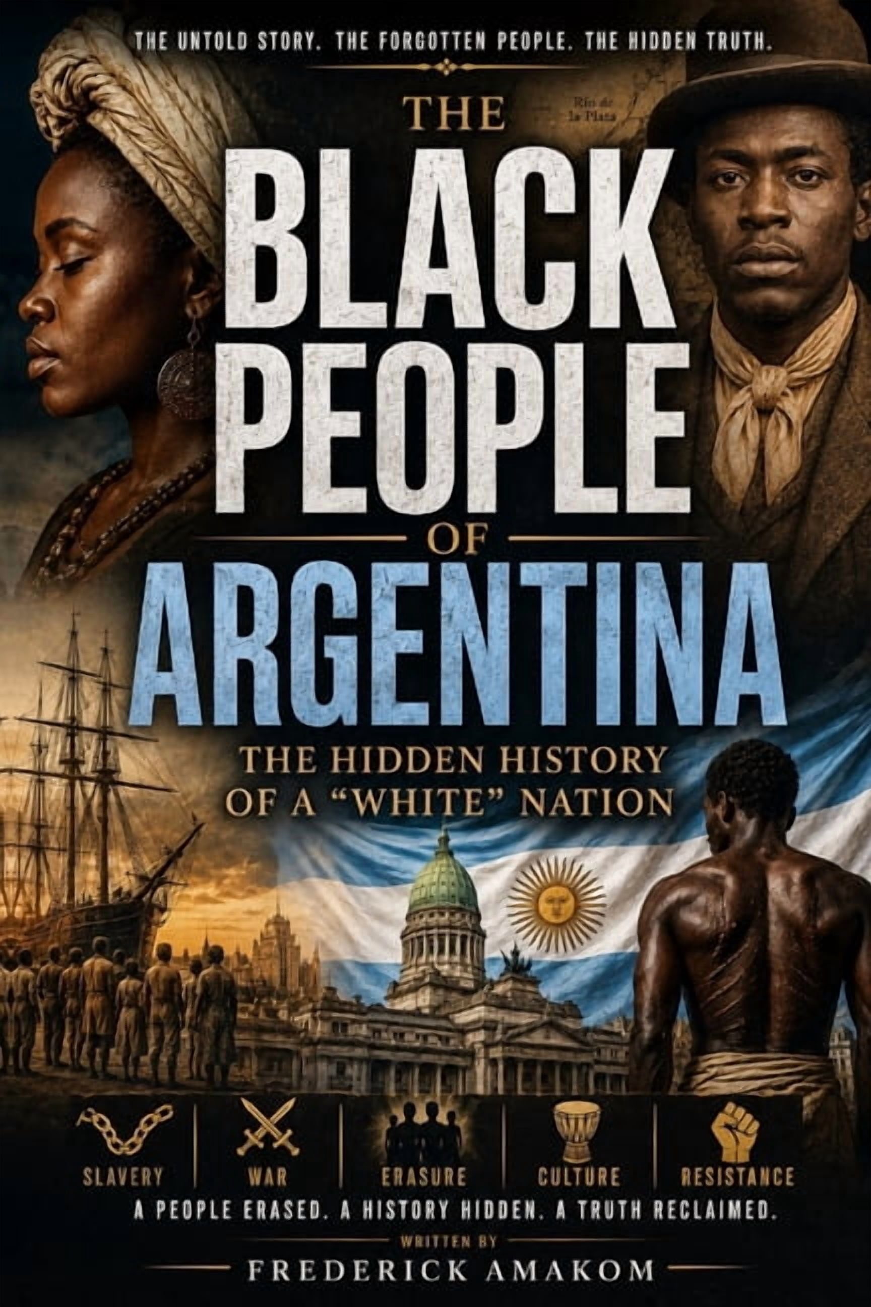 The Black People of Argentina: The Hidden History of a "White" Nation, (Paperback)