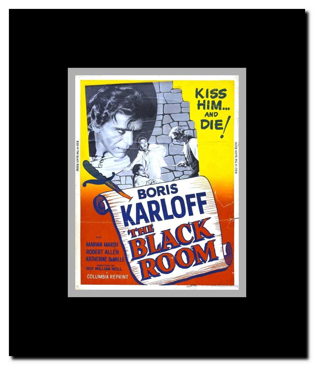 The Black Room Framed Movie Poster