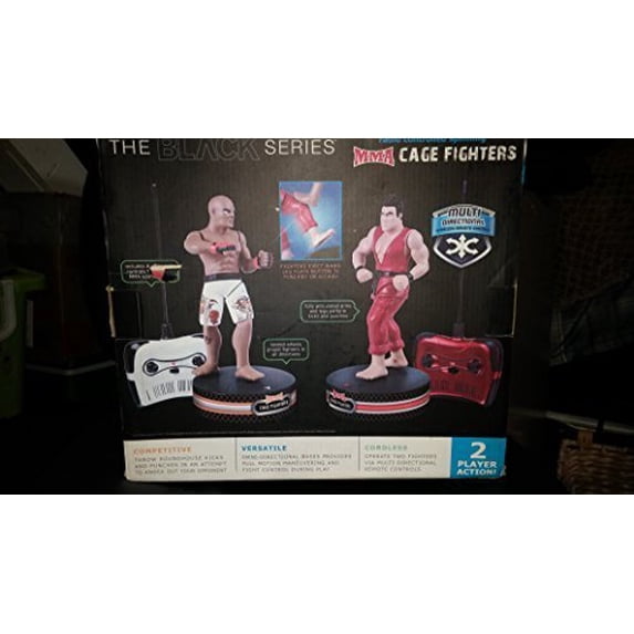 Black Series The MMA Cage Fighters with Radio Control Spinning Action R/C Kicks
