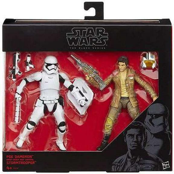 Poe Dameron vs. Riot Control Stormtrooper Action Figure 2-Pack