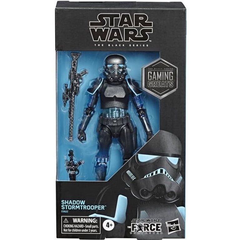 Star Wars The Black Series Shadow Stormtrooper Action Figure, 6