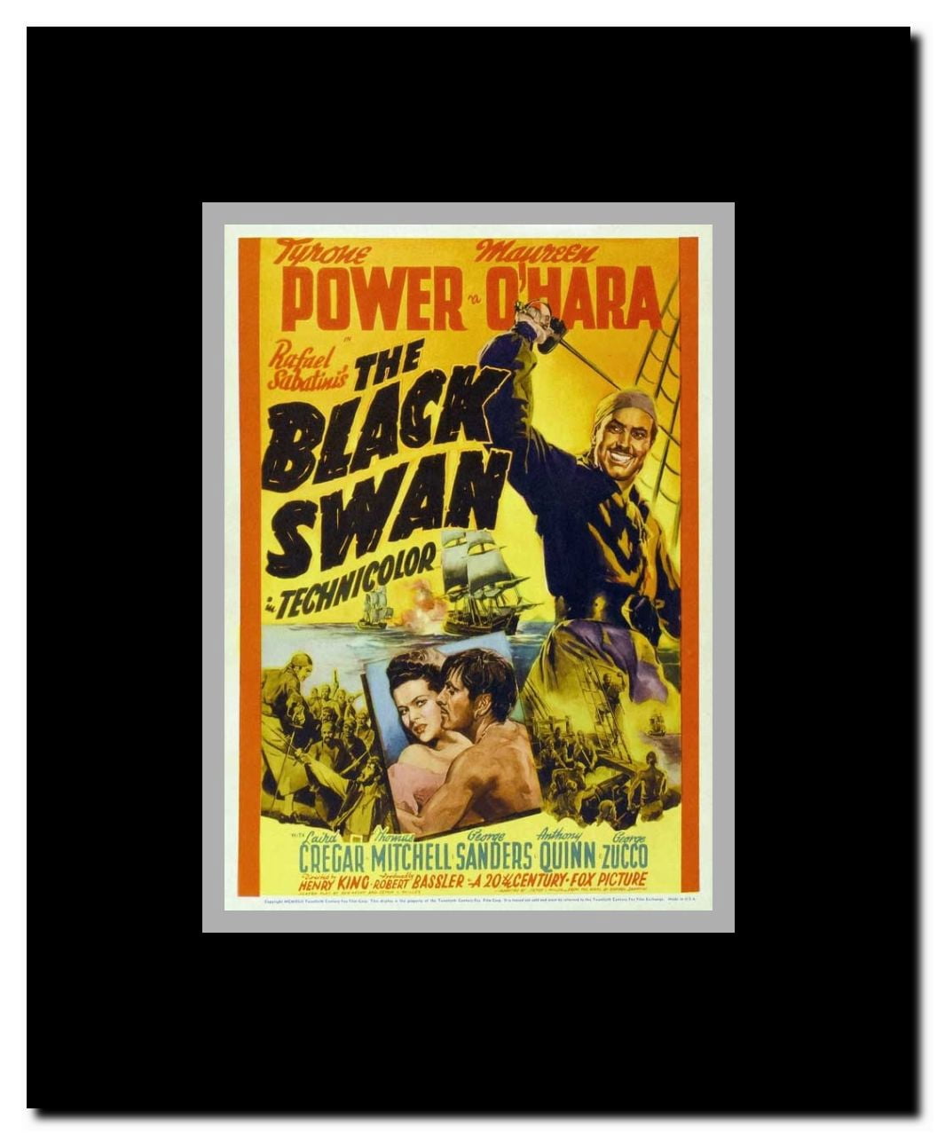 The Black Swan Framed Movie Poster
