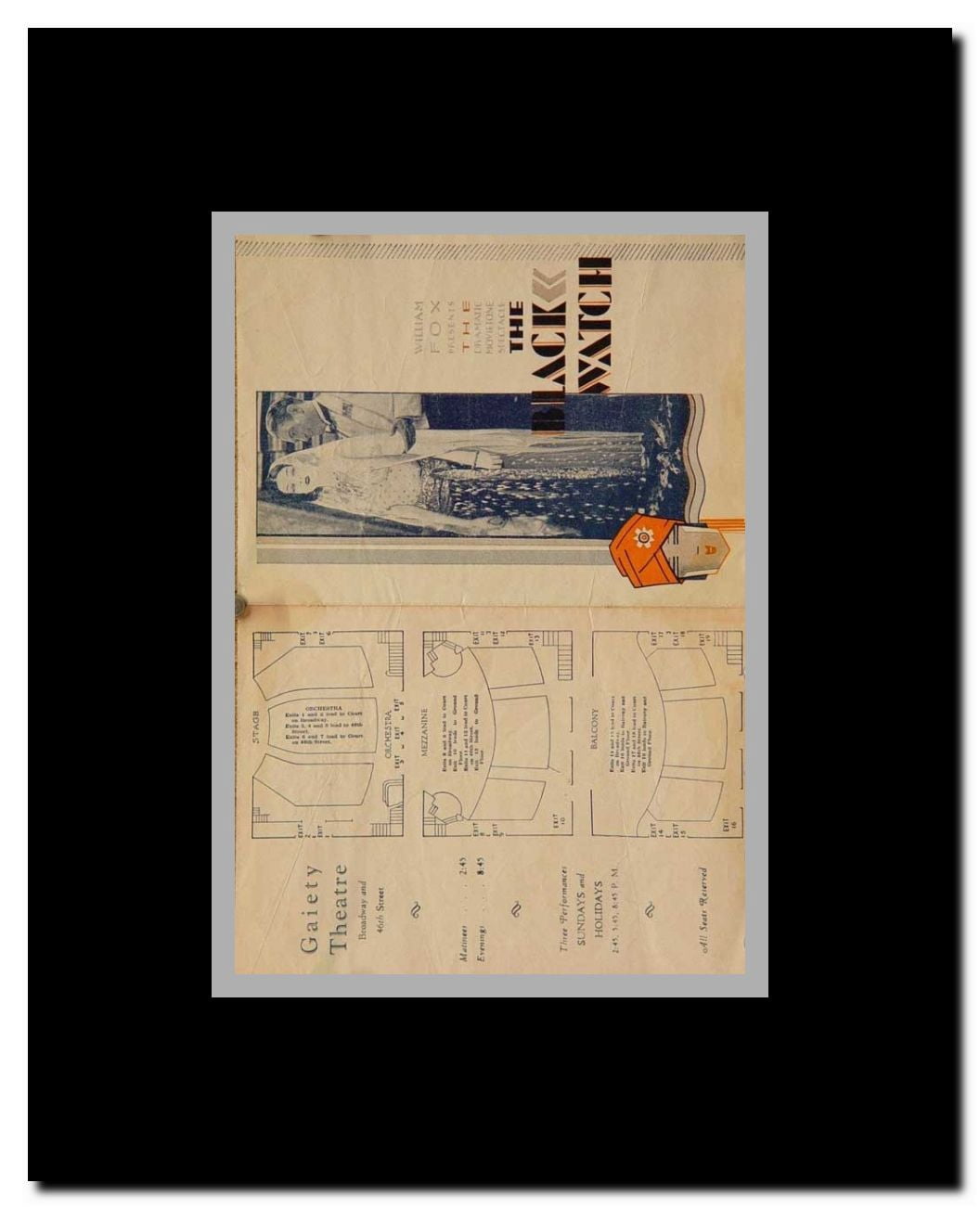 The Black Watch Framed Movie Poster