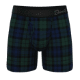 thumbnail image 1 of The Black Watch - Shinesty Tartan Plaid Ball Hammock Pouch Underwear With Fly  2X, 1 of 5