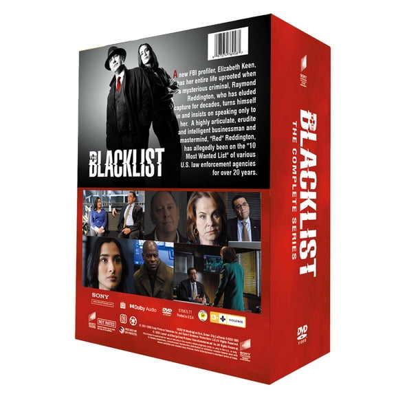 The Blacklist: Seasons 1-10 The Complete Collection (50-Disc DVD Box Set)