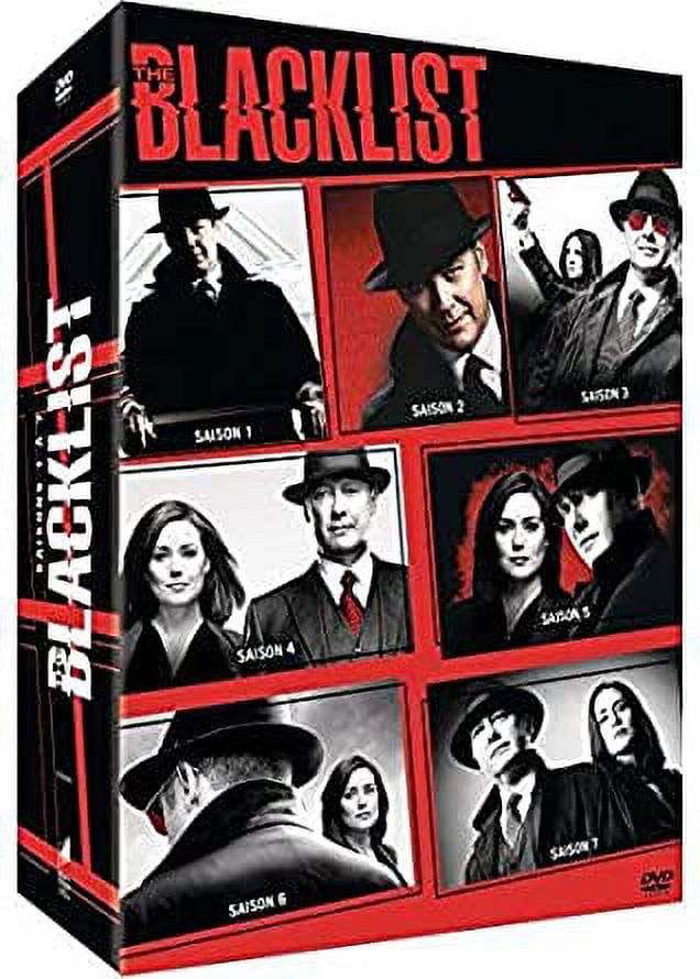 The Blacklist (Seasons 1-7) 40-DVD Box Set ( The Black list - Seasons ...
