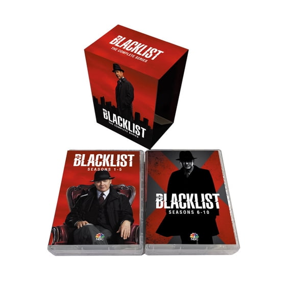 The Blacklist: The Complete Collection Seasons 1-10 (50-Disc DVD Box Set)