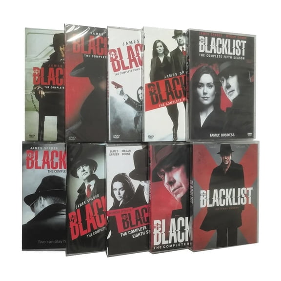 The Blacklist: The Complete Series Seasons 1-10 DVD