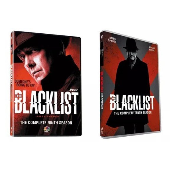 The Blacklist: The Complete Series Seasons 9-10 DVD